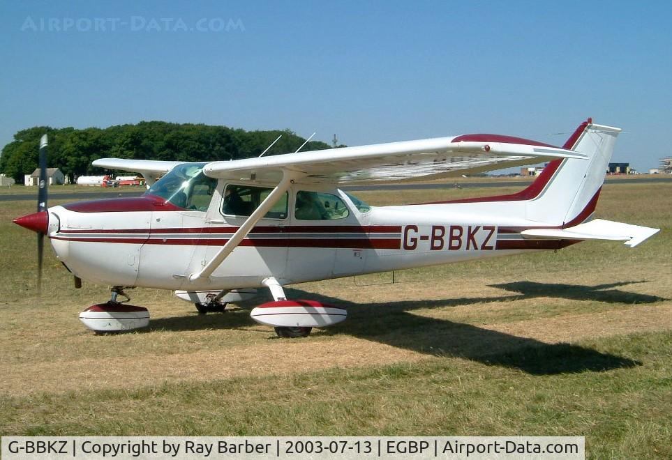 G-BBKZ, 1973 Cessna 172M C/N 172-61495, Cessna 172M Skyhawk [172-61495] Kemble~G 13/07/2003