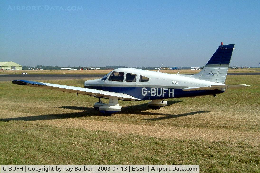 G-BUFH, 1984 Piper PA-28-161 Warrior II C/N 28-8416076, Piper PA-28-161 Warrior II [28-8416076] Kemble~G 13/07/2003