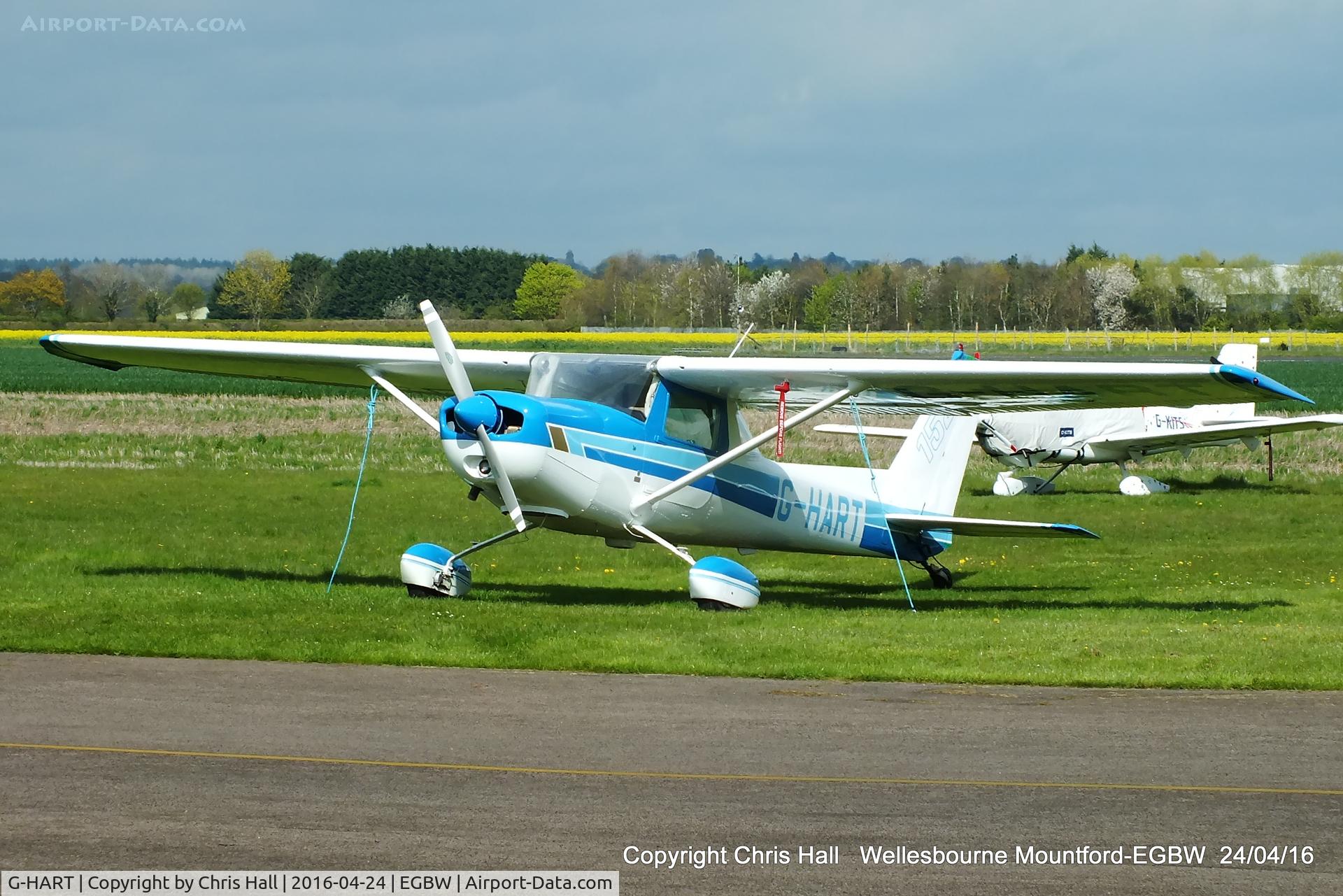 G-HART, 1979 Cessna 152 C/N 15279734, at Wellesbourne Mountford