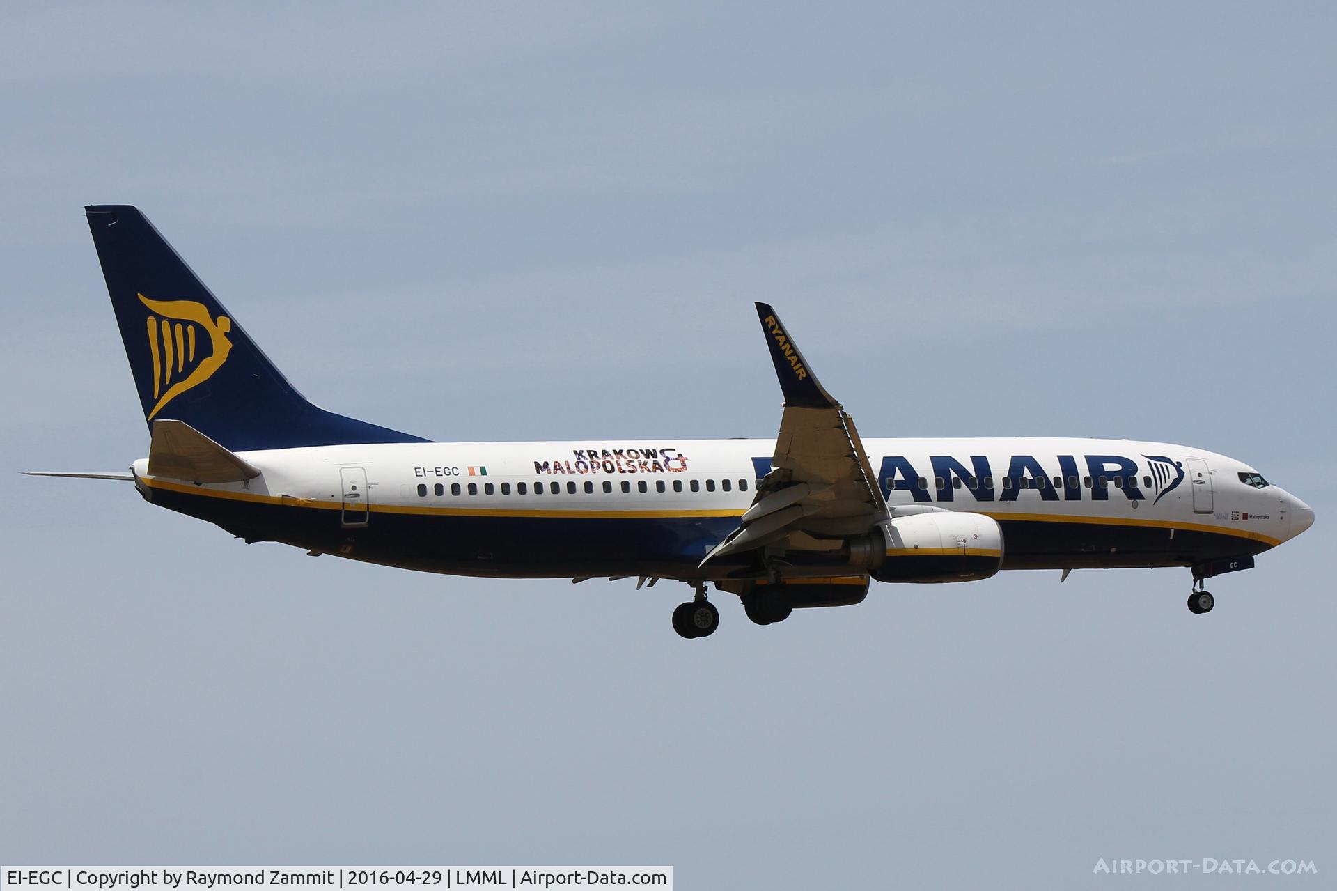 EI-EGC, 2009 Boeing 737-8AS C/N 38492, B737-800 EI-EGC Ryanair