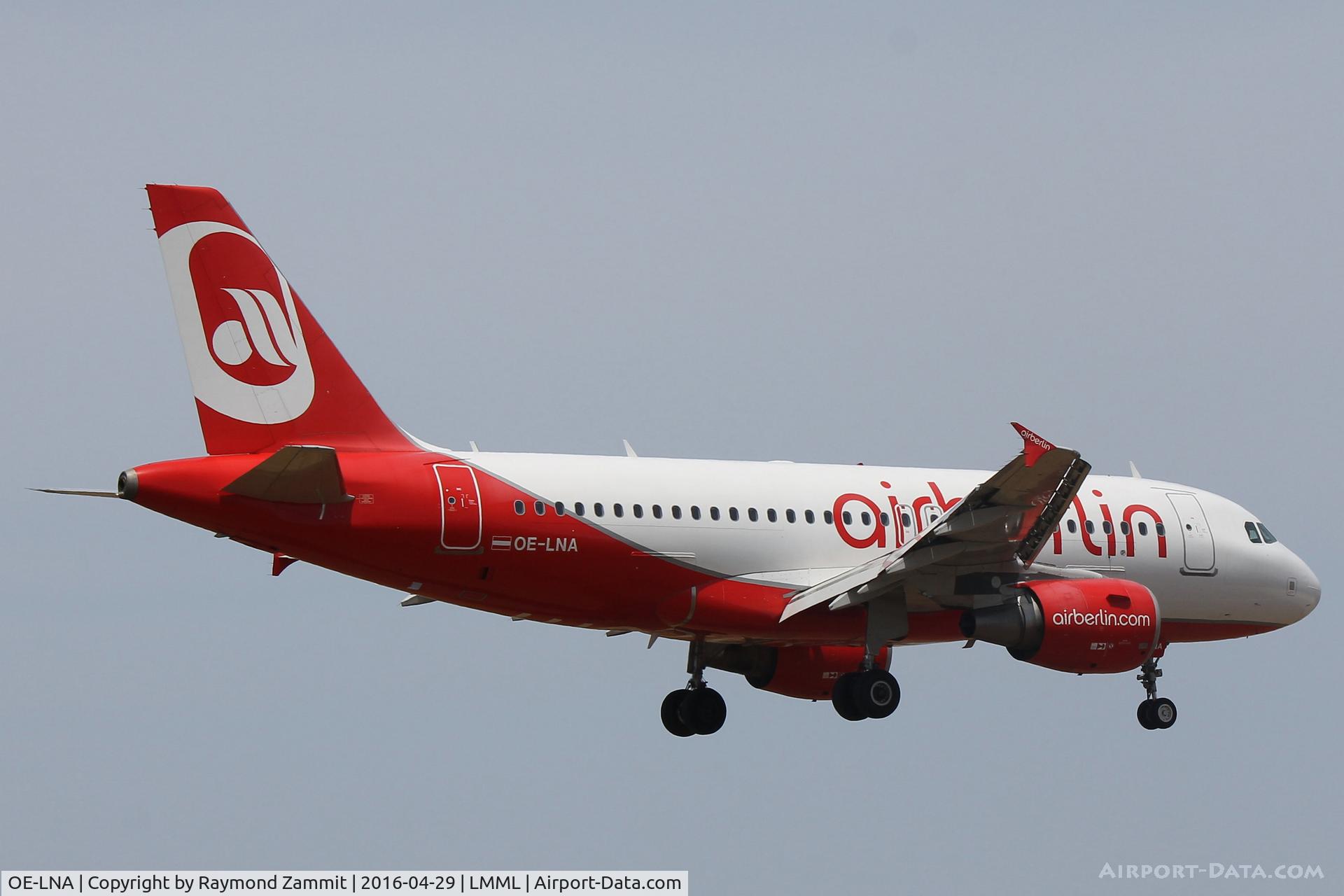 OE-LNA, 2008 Airbus A319-112 C/N 3661, A319 OE-LNA Air Berlin
