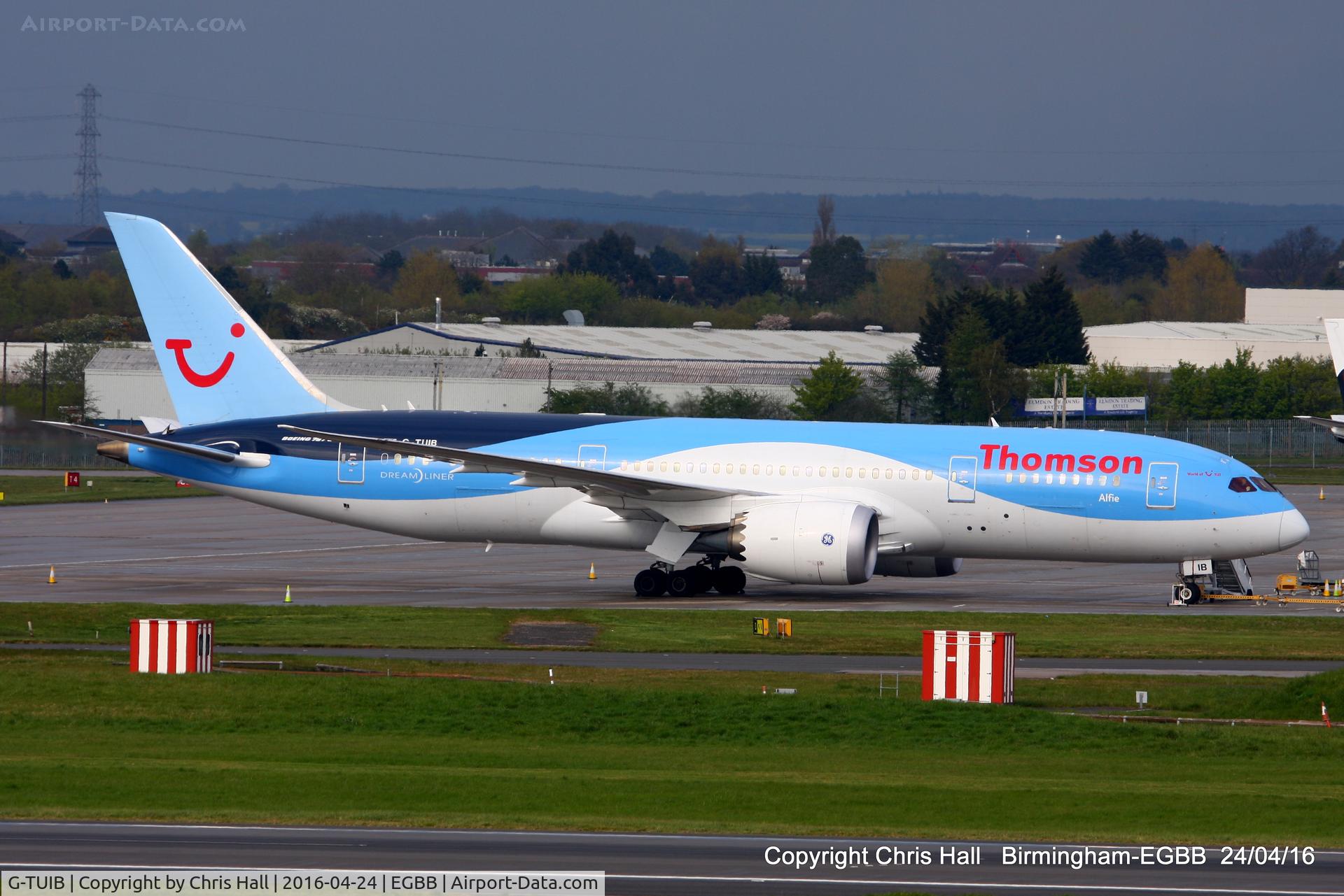 G-TUIB, 2013 Boeing 787-8 Dreamliner C/N 34423, Thomson