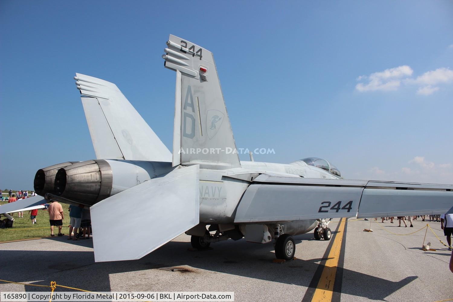 165890, Boeing F/A-18F Super Hornet C/N F050, F-18F