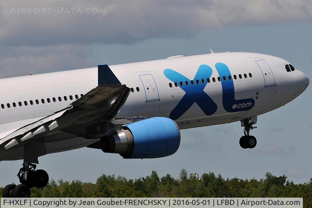 F-HXLF, 2012 Airbus A330-303 C/N 1360, XL Airways 74 landing runway 05 from Paris CDG