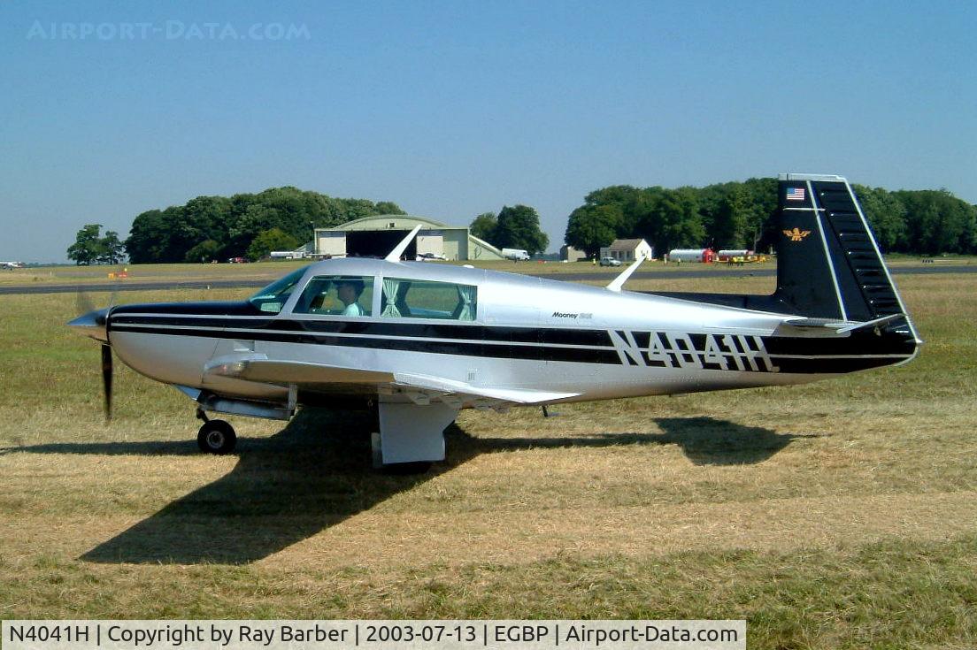 N4041H, 1980 Mooney M20K C/N 25-0396, Mooney M.20K TSE [25-0396] Kemble~G 13/07/2003