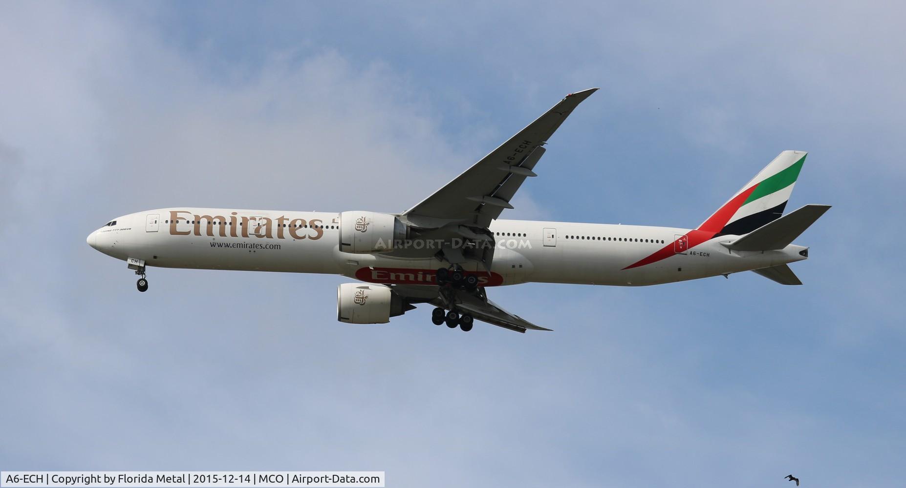 A6-ECH, 2008 Boeing 777-31H/ER C/N 35581, Emirates