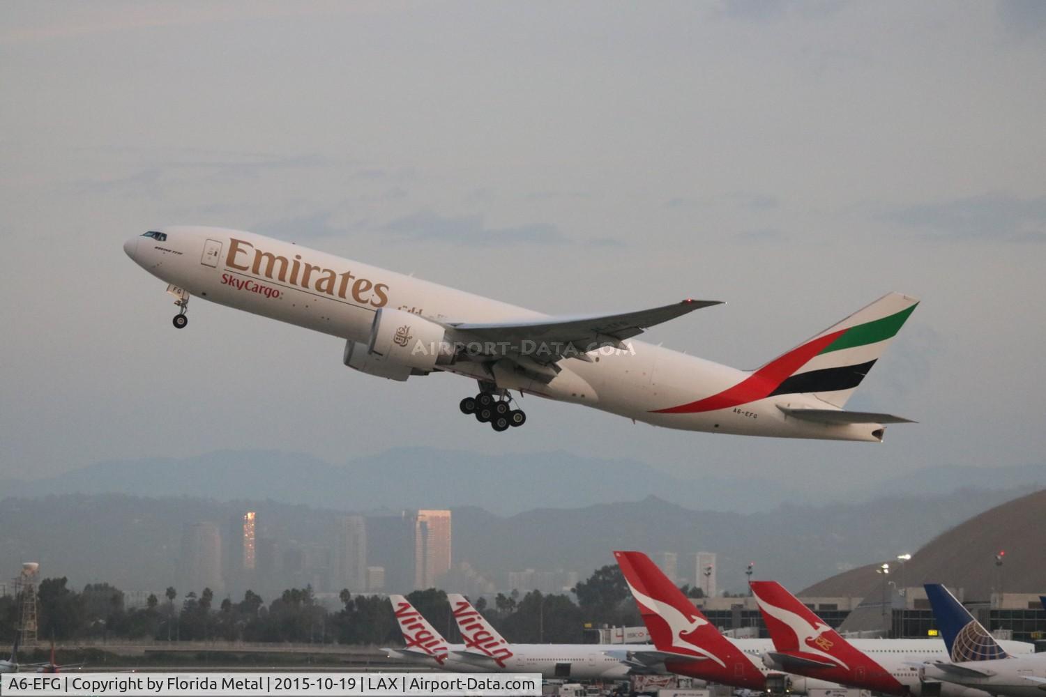 A6-EFG, 2012 Boeing 777-F1H C/N 35613, Emirates Cargo