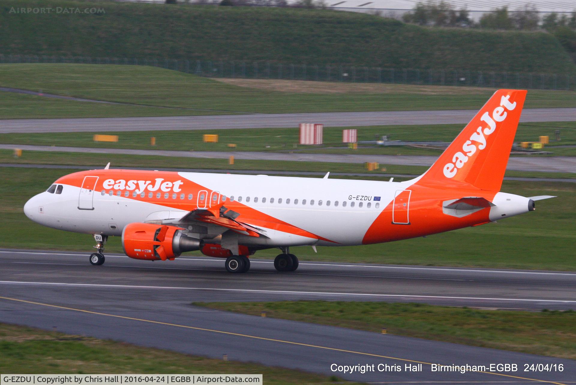 G-EZDU, 2008 Airbus A319-111 C/N 3735, easyJet