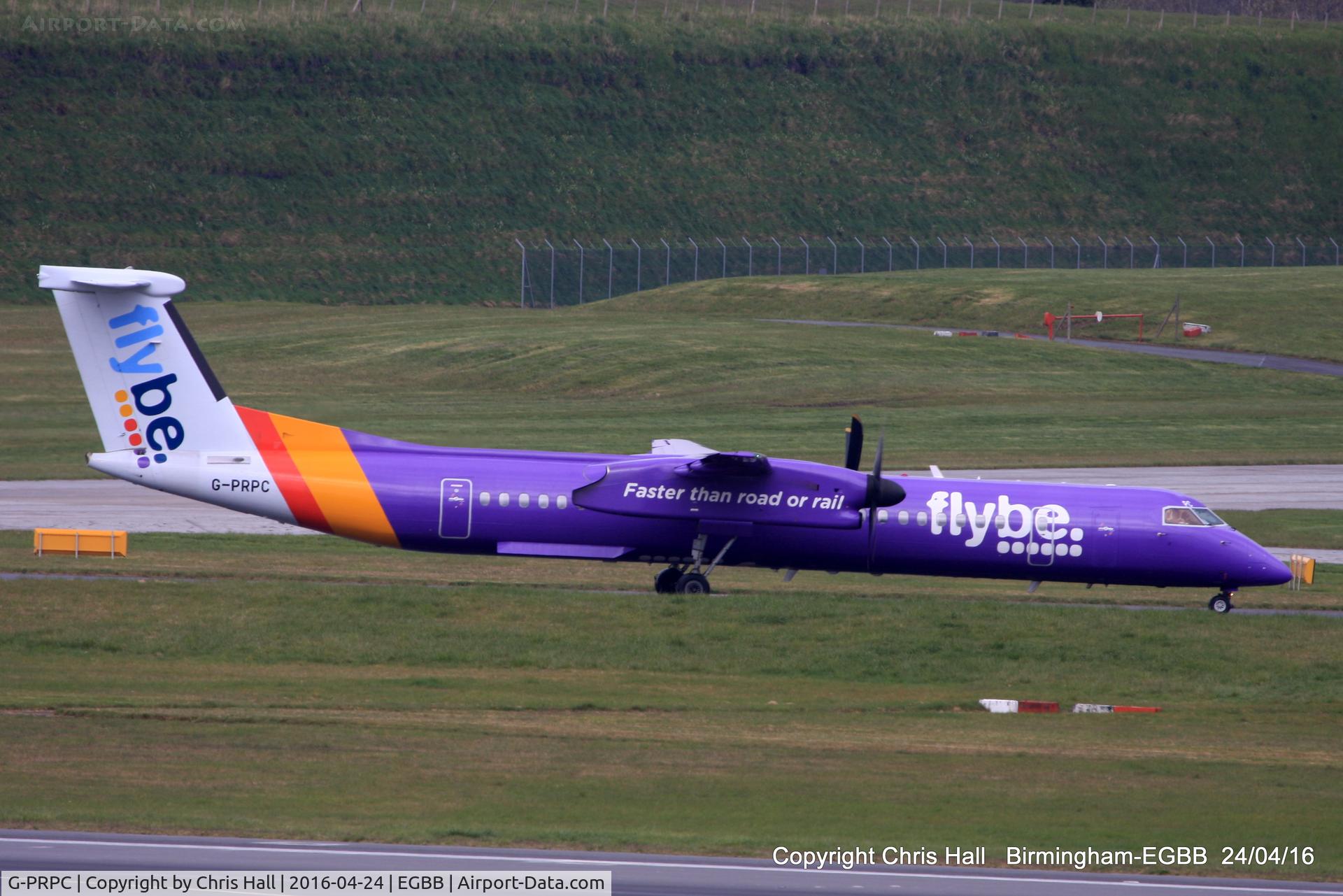 G-PRPC, 2010 Bombardier DHC-8-402 Dash 8 C/N 4338, flybe
