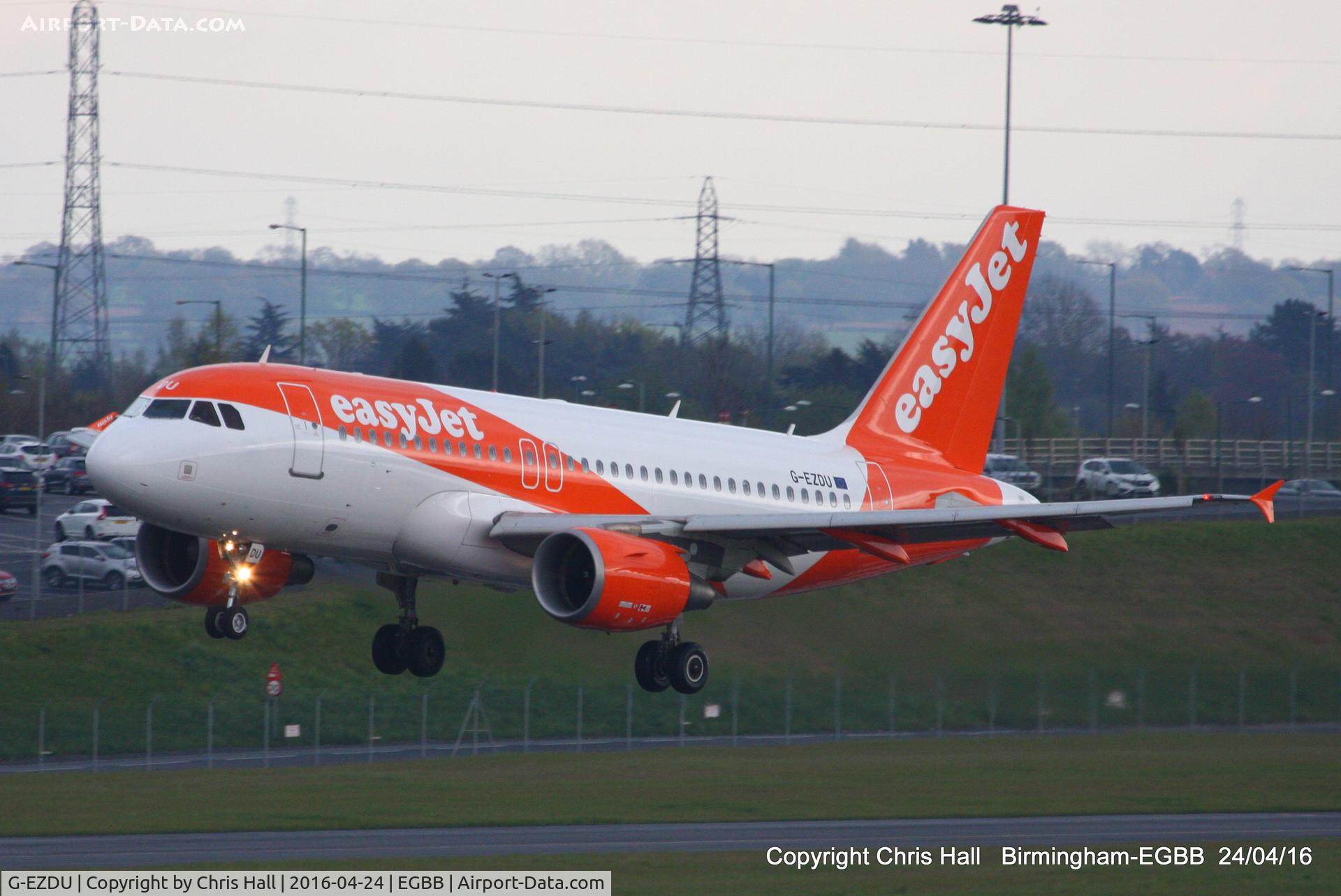 G-EZDU, 2008 Airbus A319-111 C/N 3735, easyJet
