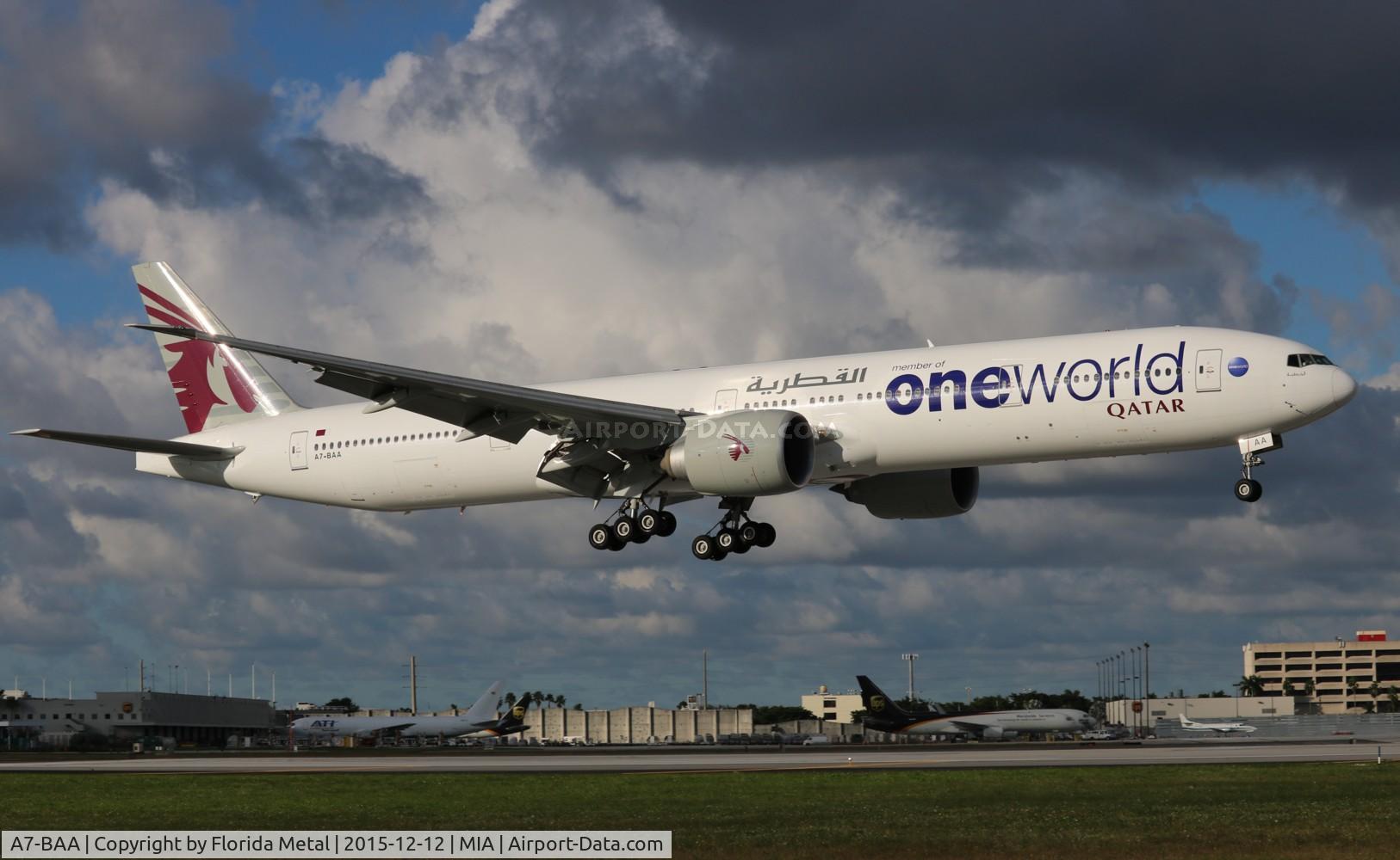 A7-BAA, 2007 Boeing 777-3DZ/ER C/N 36009, Qatar One World