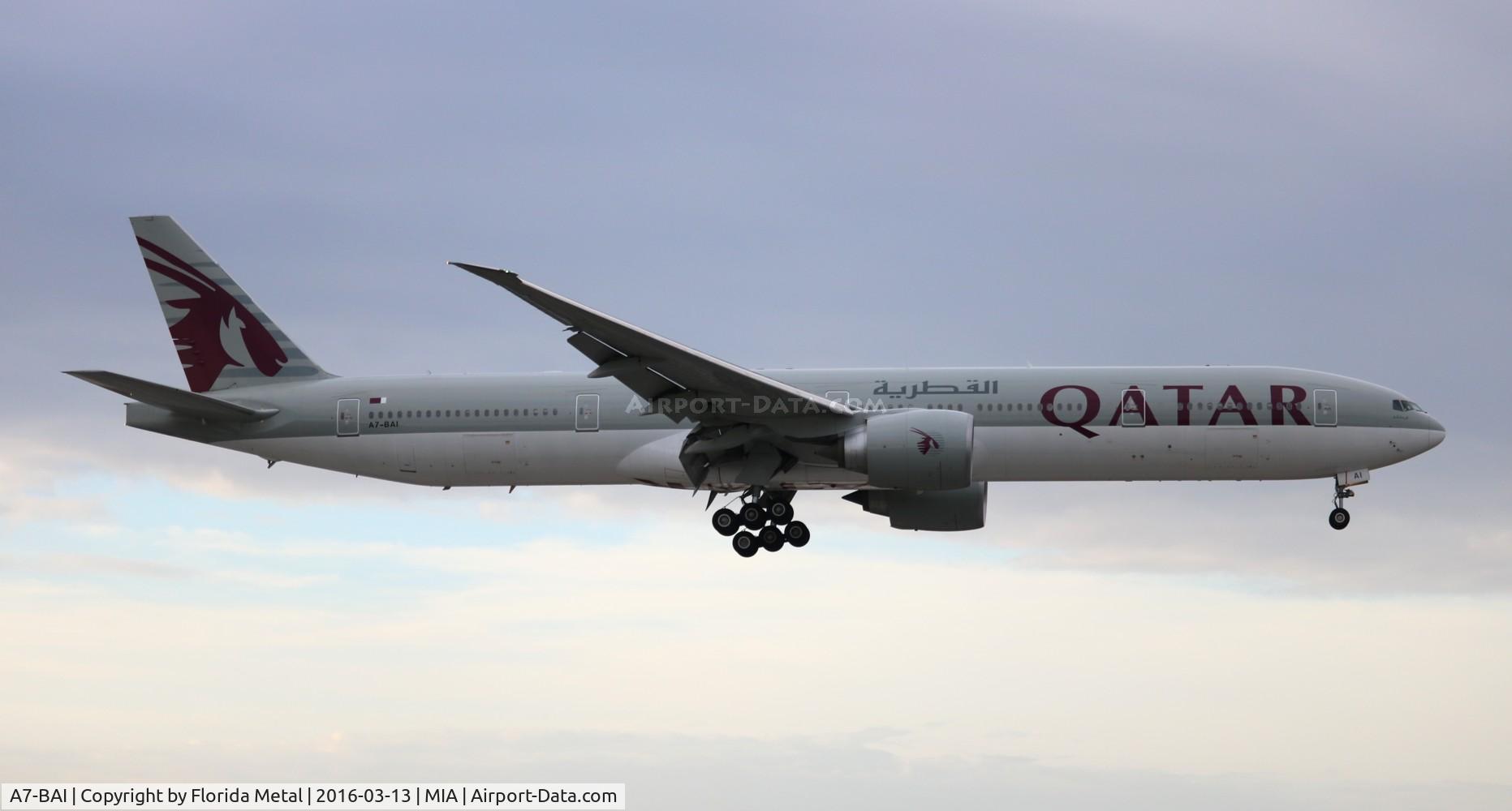 A7-BAI, 2008 Boeing 777-3DZ/ER C/N 36095, Qatar