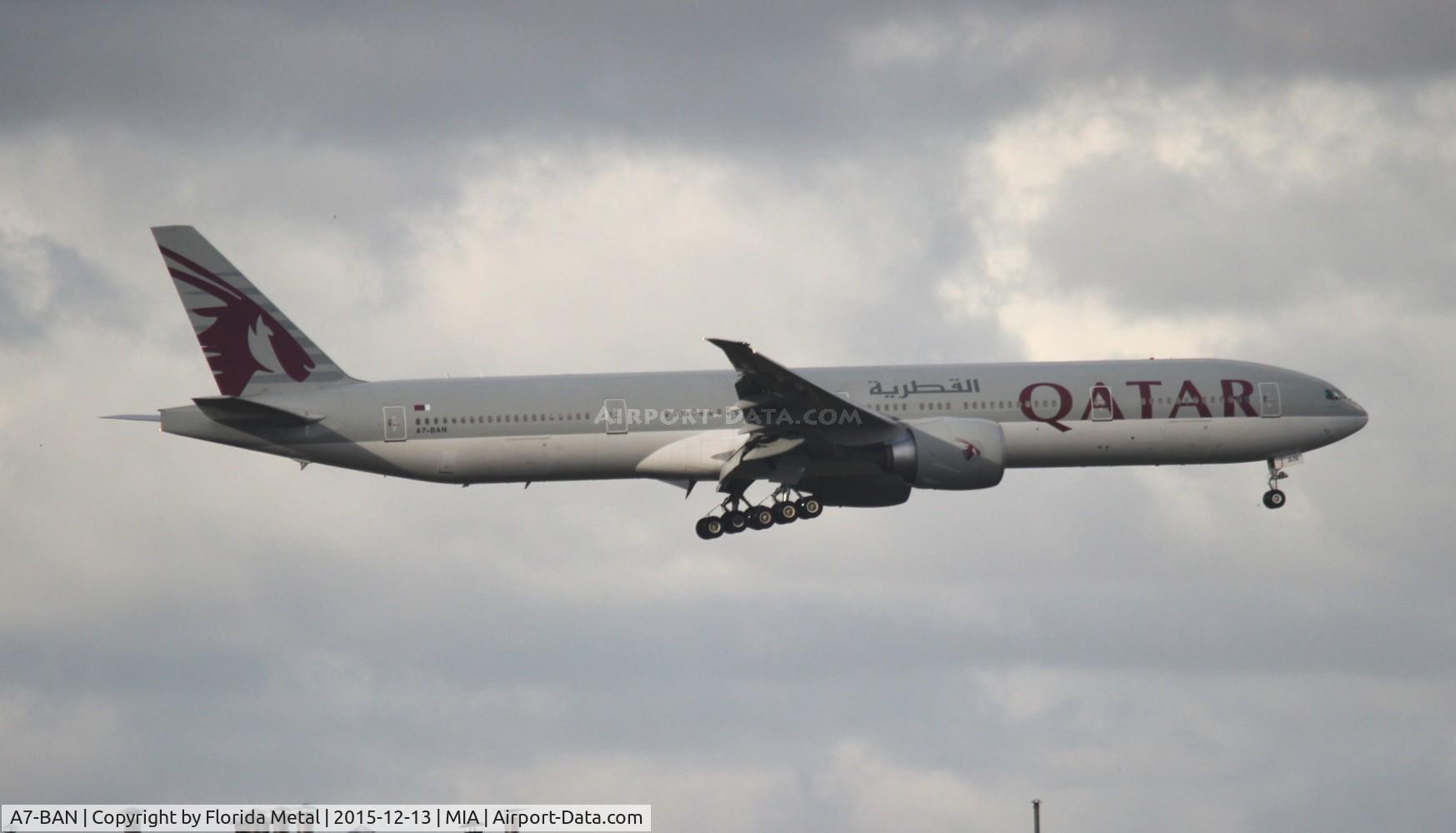 A7-BAN, 2011 Boeing 777-3DZ/ER C/N 38246, Qatar