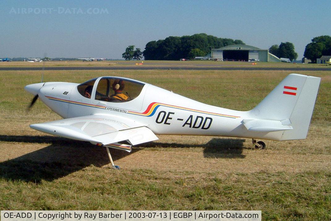 OE-ADD, Europa Monowheel C/N 133, Europa Avn Europa [133] Kemble~G 13/07/2003