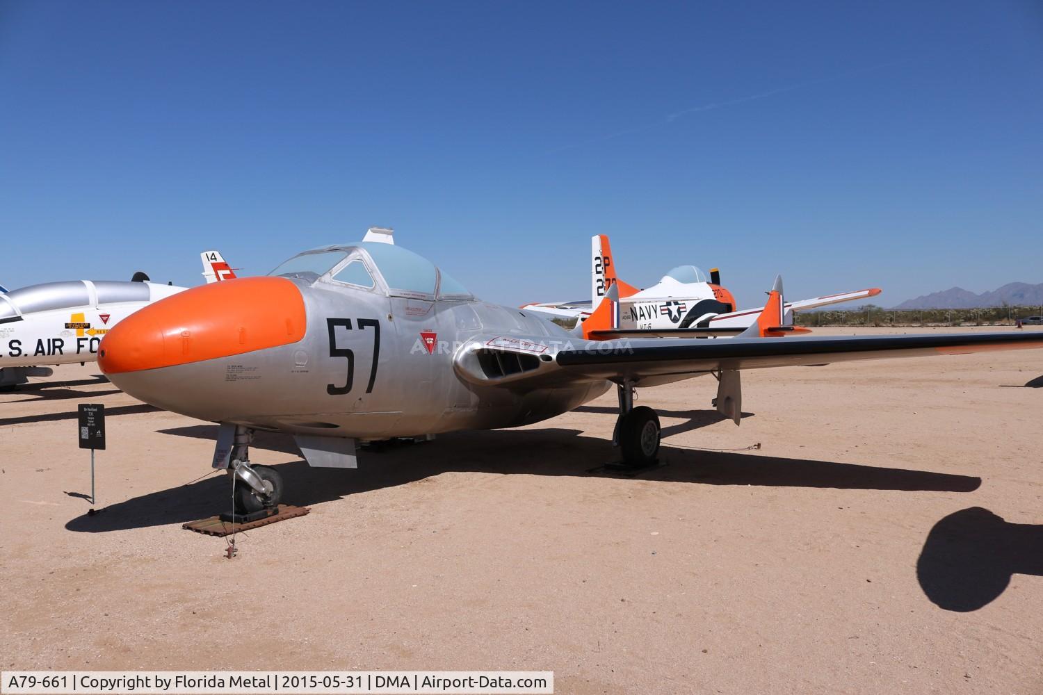 A79-661, De Havilland Australia DH-115 Vampire T.35 C/N DHA4183, Vampire