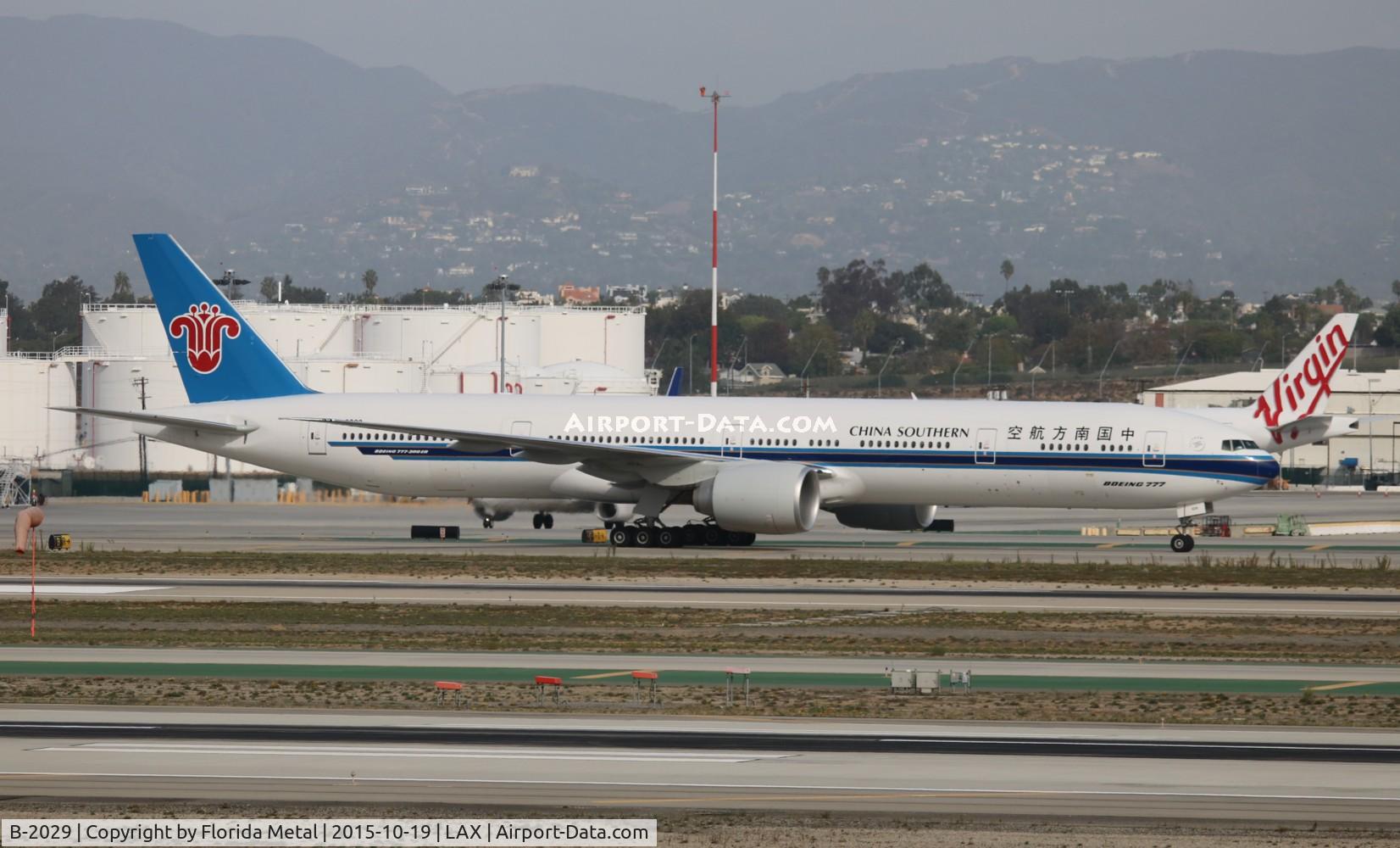 B-2029, 2015 Boeing 777-31B/ER C/N 43224, China Southern