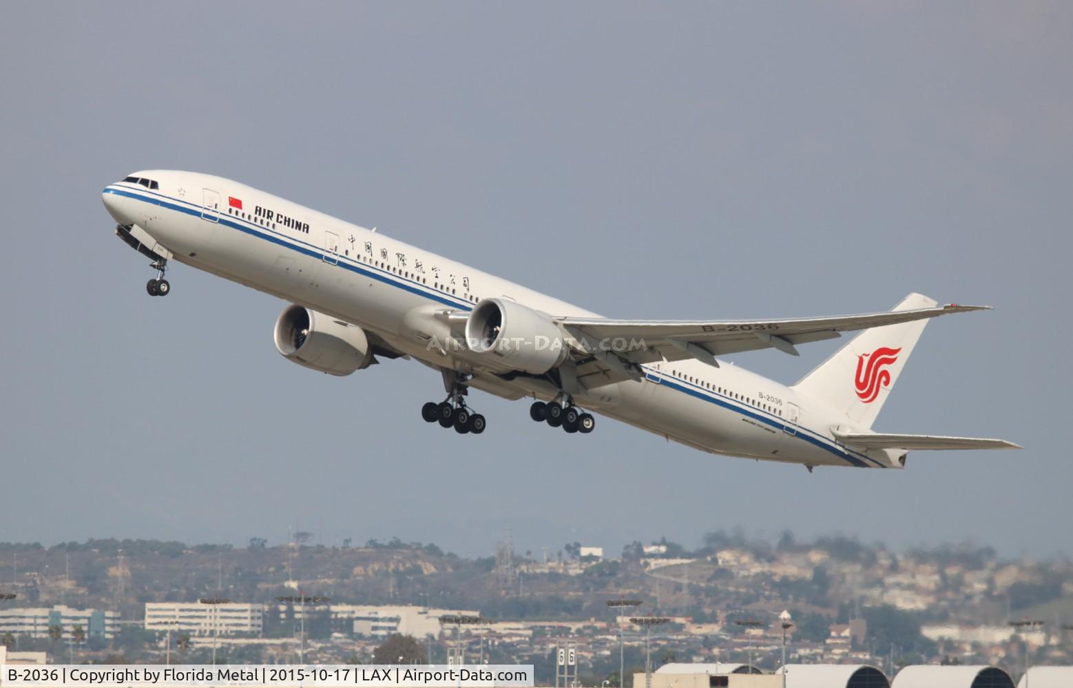 B-2036, 2012 Boeing 777-39L/ER C/N 38676, Air China