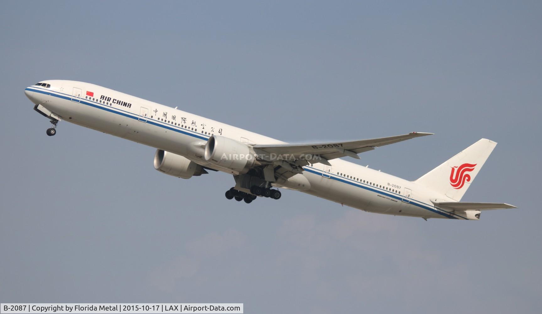 B-2087, 2011 Boeing 777-39L/ER C/N 38672, Air China