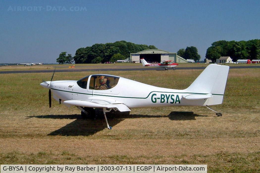 G-BYSA, 2000 Europa XS Monowheel C/N PFA 247-13199, Europa Avn Europa XS [PFA 247-13199] Kemble~G 13/07/2003