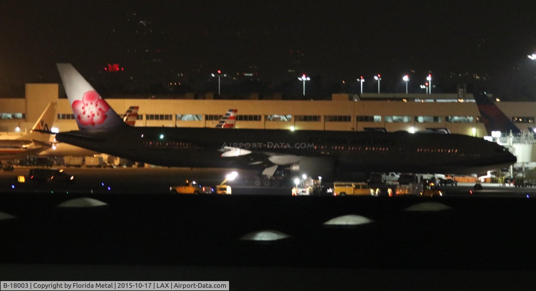 B-18003, 2015 Boeing 777-309/ER C/N 43977, China Airlines