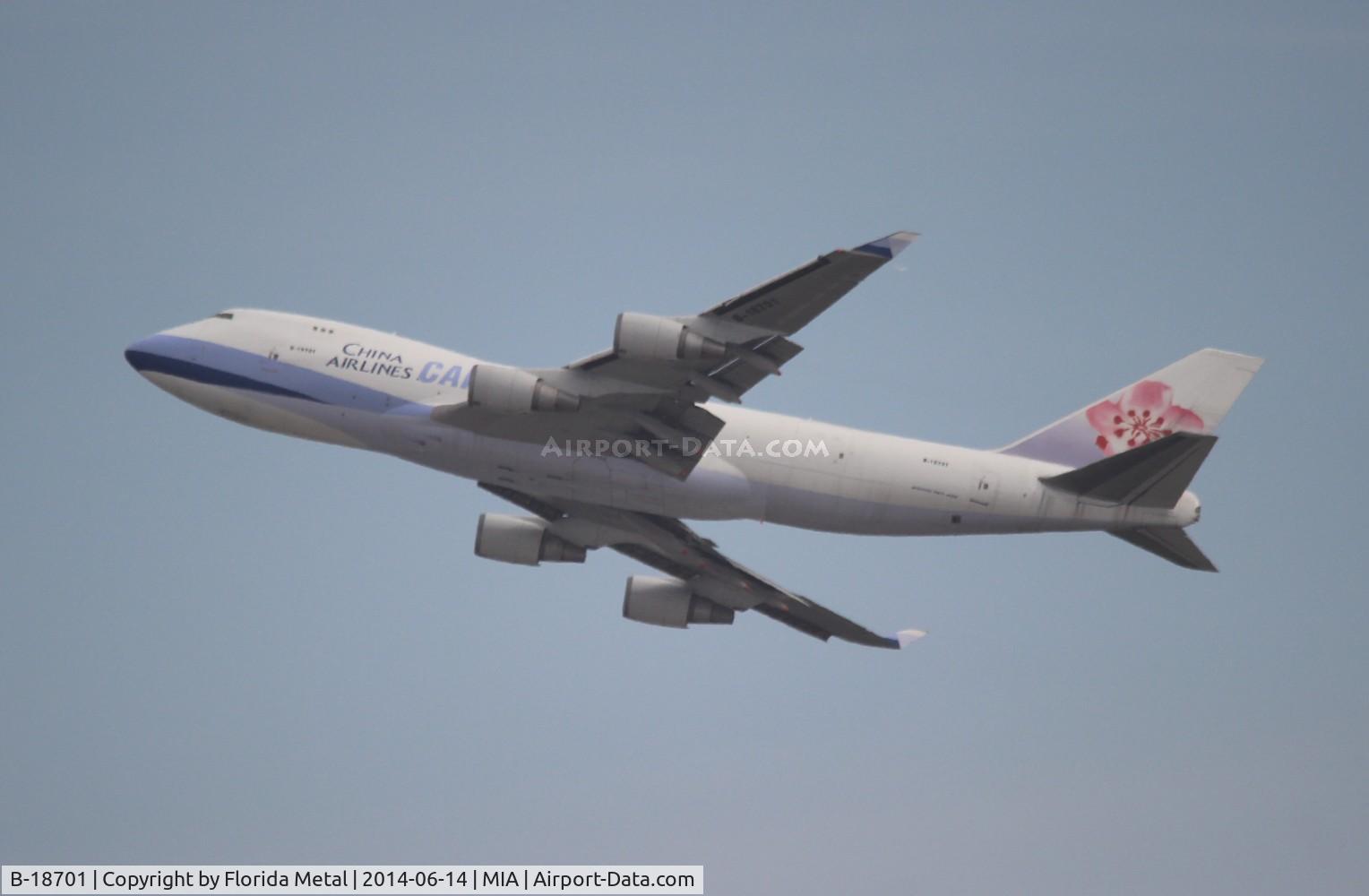 B-18701, 2000 Boeing 747-409F/SCD C/N 30759, China Airlines Cargo