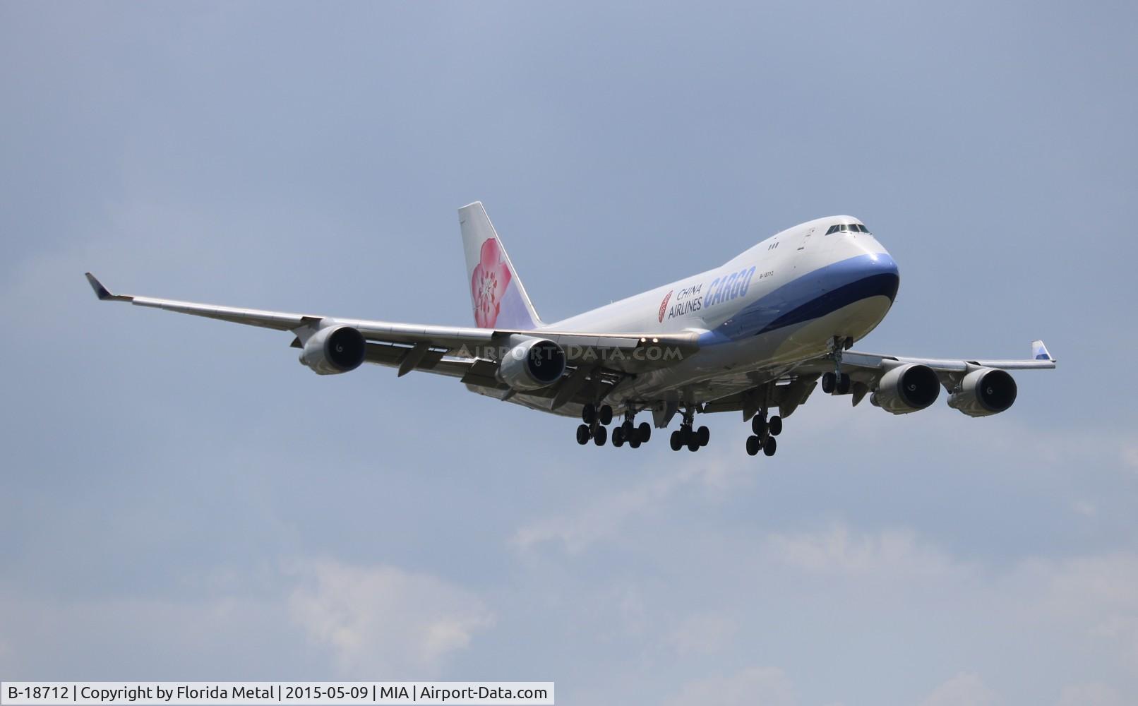 B-18712, 2003 Boeing 747-409F/SCD C/N 33729, China Airlines Cargo