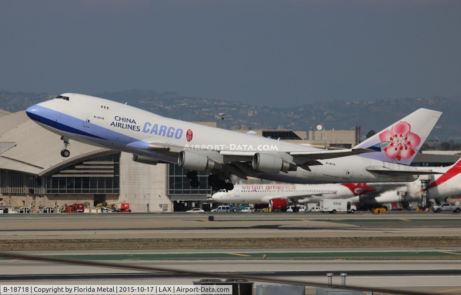 B-18718, Boeing 747-409F/SCD C/N 30770, China Airlines Cargo