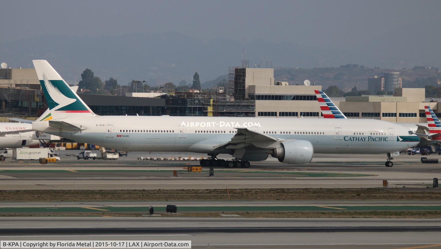 B-KPA, 2007 Boeing 777-367/ER C/N 36154, Cathay Pacific