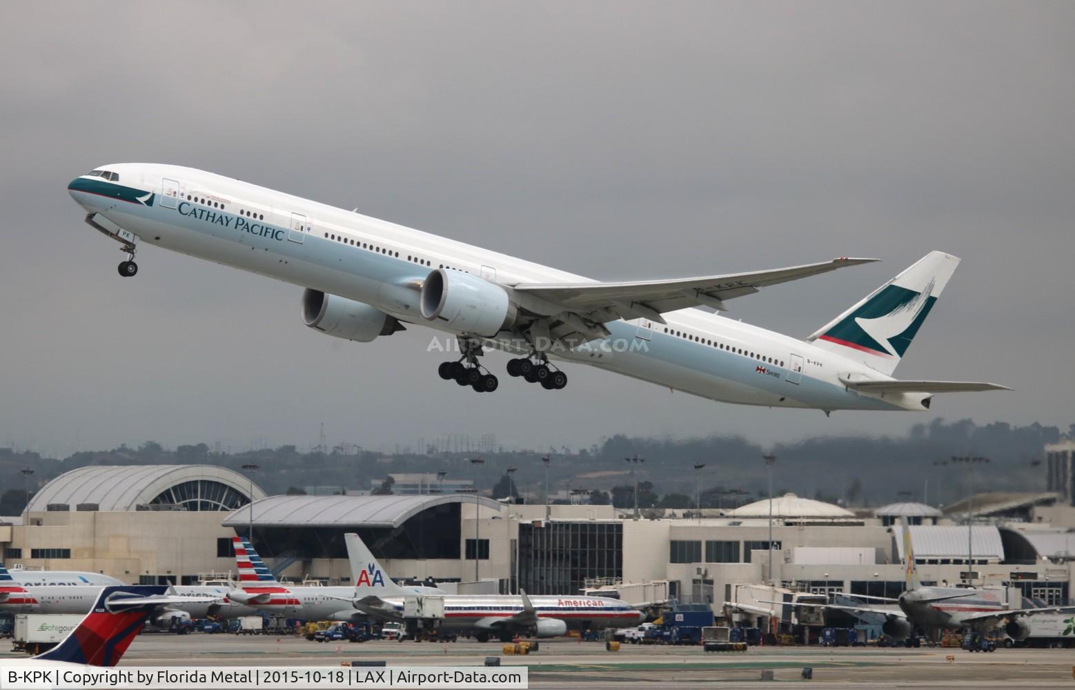 B-KPK, 2009 Boeing 777-367/ER C/N 36158, Cathay Pacific