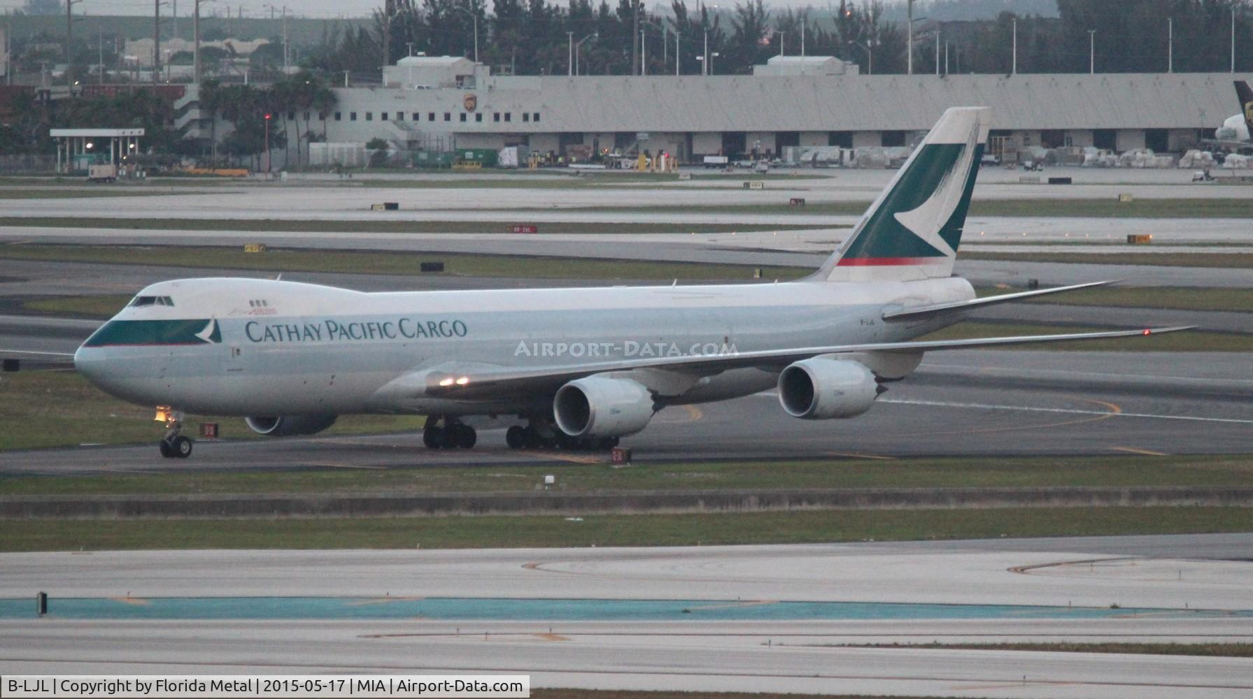 B-LJL, 2013 Boeing 747-867F/SCD C/N 43536, Cathay Cargo