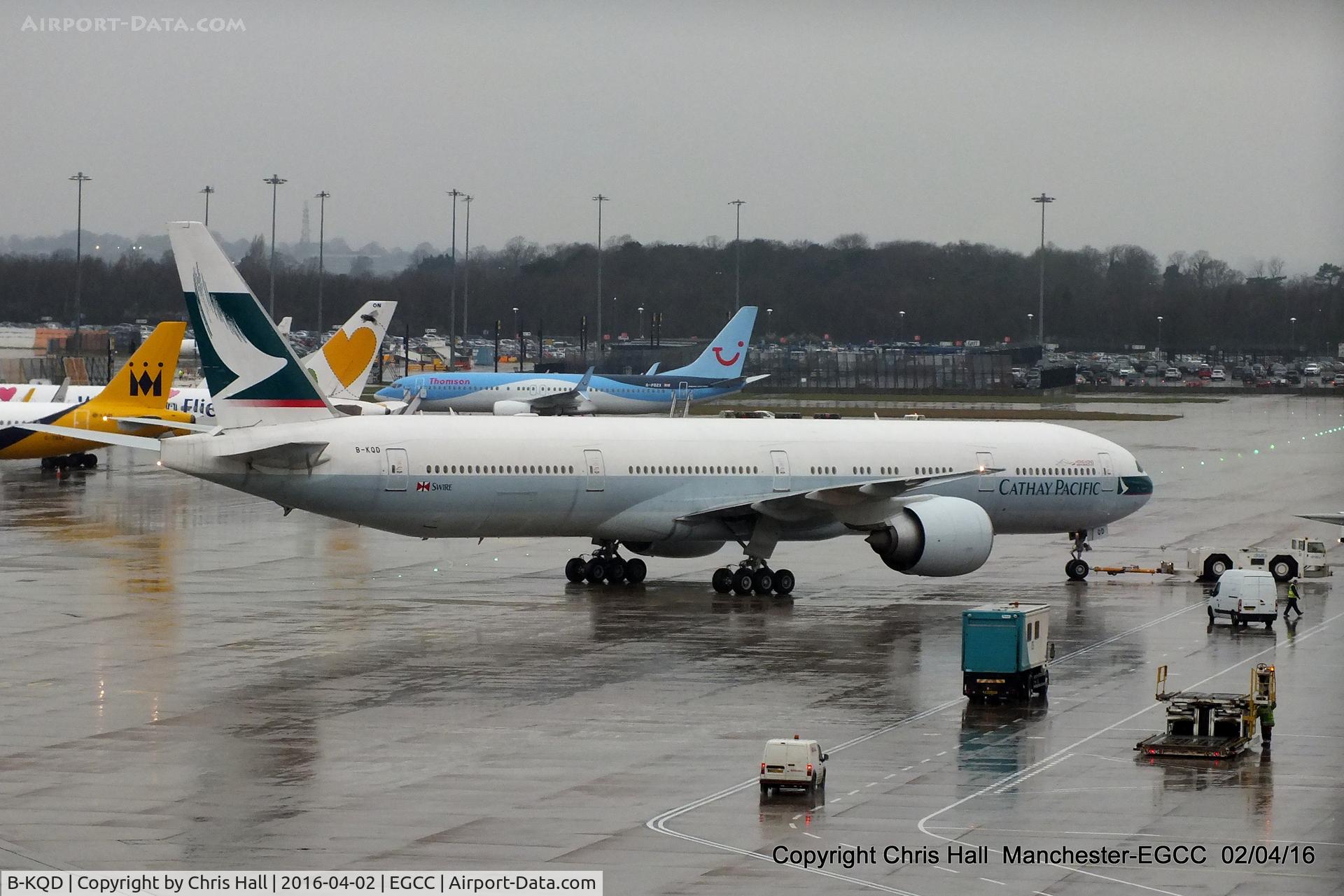 B-KQD, 2012 Boeing 777-367/ER C/N 39237, Cathay Pacific