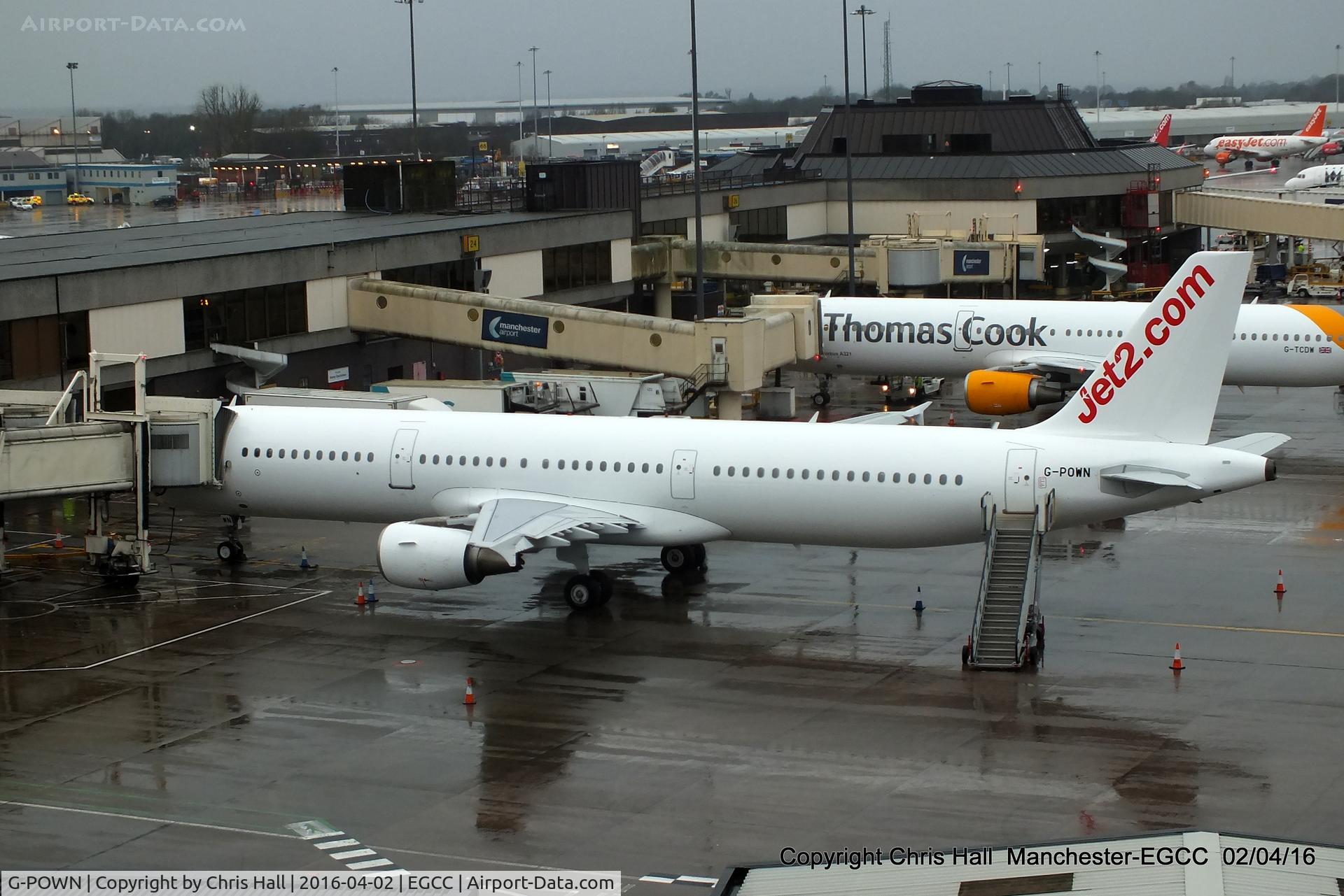 G-POWN, 2009 Airbus A321-211 C/N 3830, Titan Airways operating for Jet2