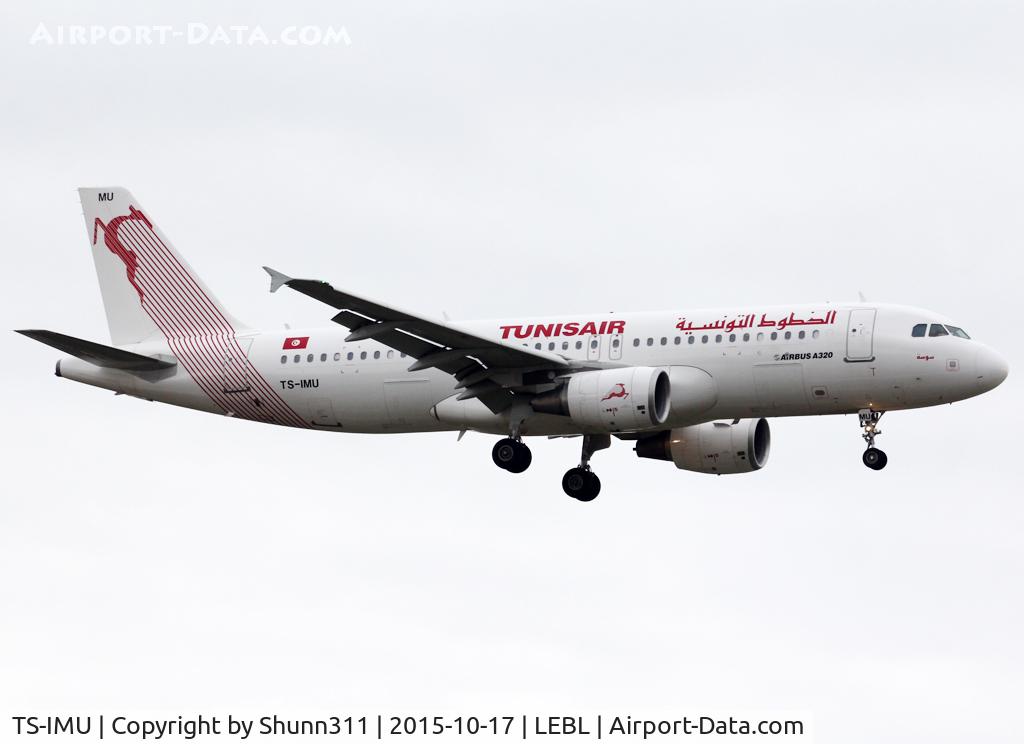 TS-IMU, 2013 Airbus A320-214 C/N 5474, Landing rwy 07L