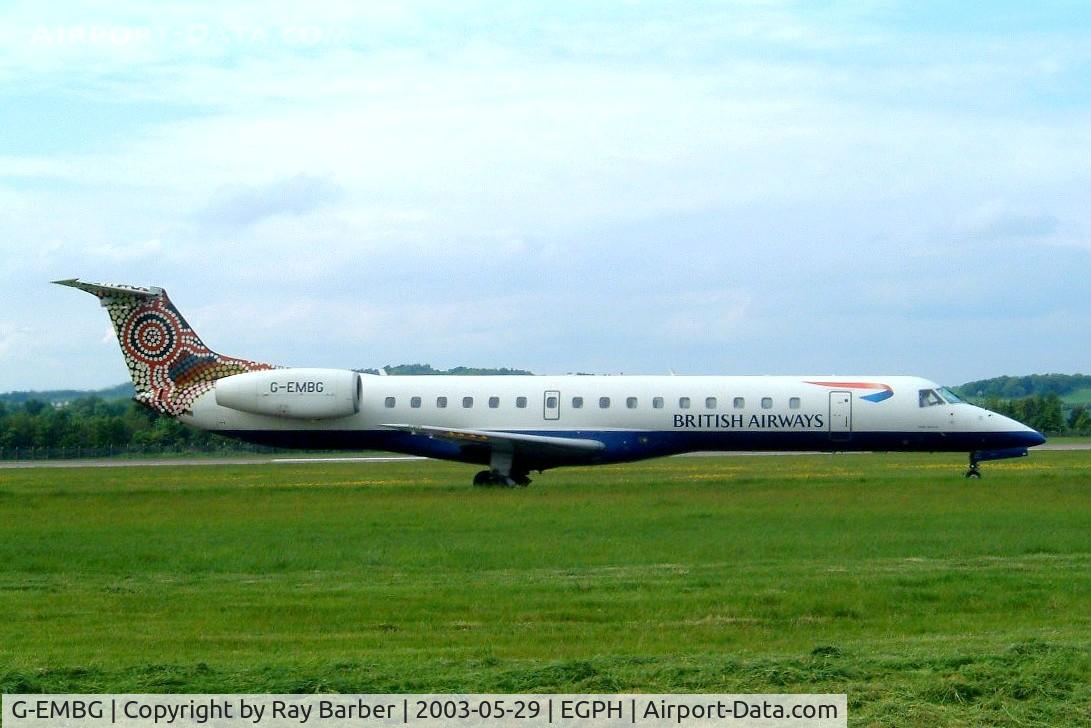 G-EMBG, 1998 Embraer EMB-145EU (ERJ-145EU) C/N 145094, Embraer ERJ-145EU [145094] (British Airways CitiExpress) Edinburgh-Turnhouse~G 29/05/2003