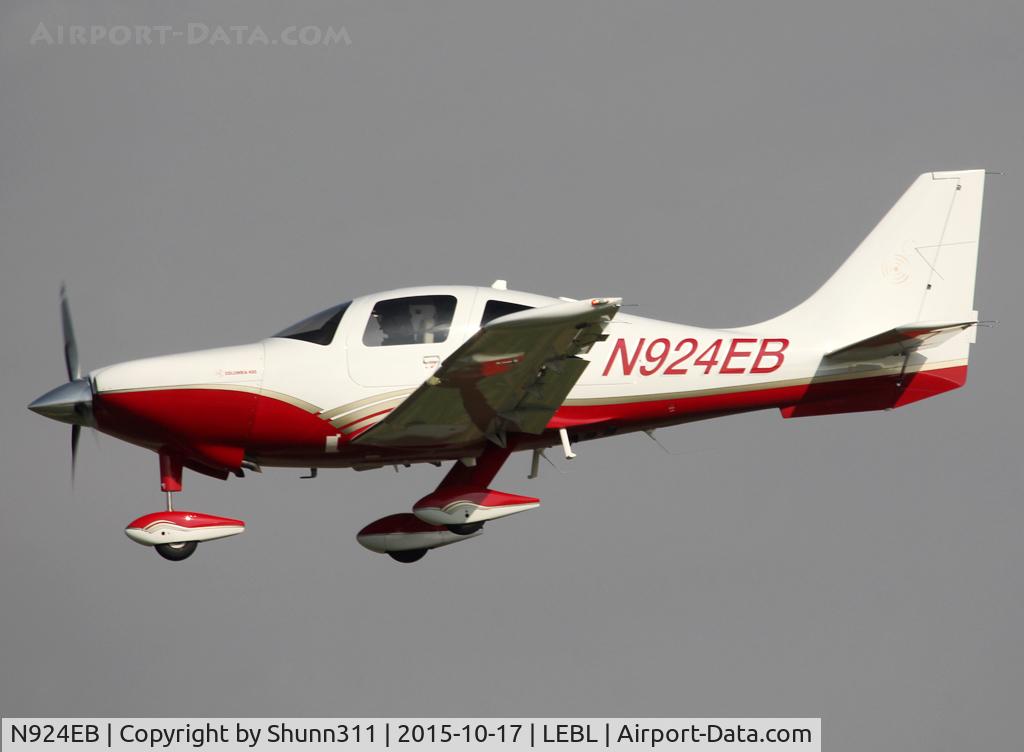 N924EB, 2006 Columbia Aircraft Mfg LC41-550FG C/N 41708, Landing rwy 25R