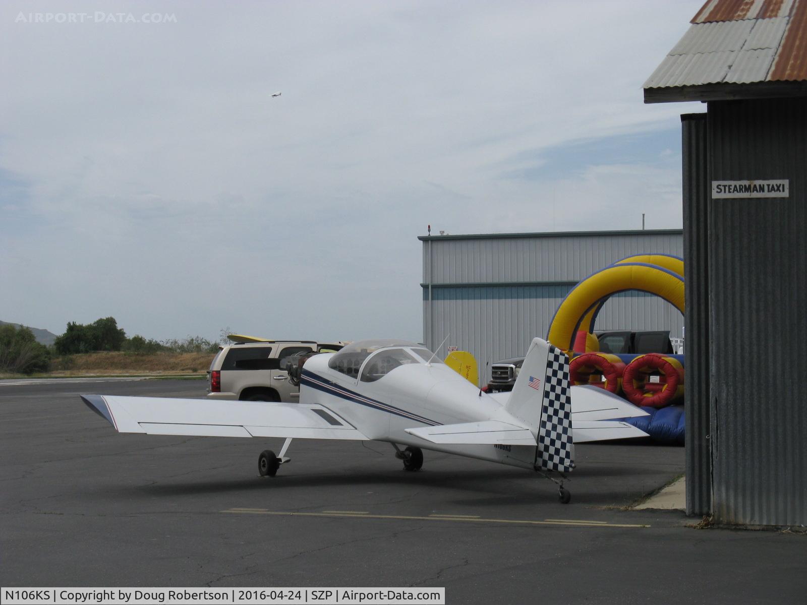 N106KS, 1991 Vans RV-6 C/N 21033, 1991 Stark VAN's RV-6, Lycoming O-320 160 Hp