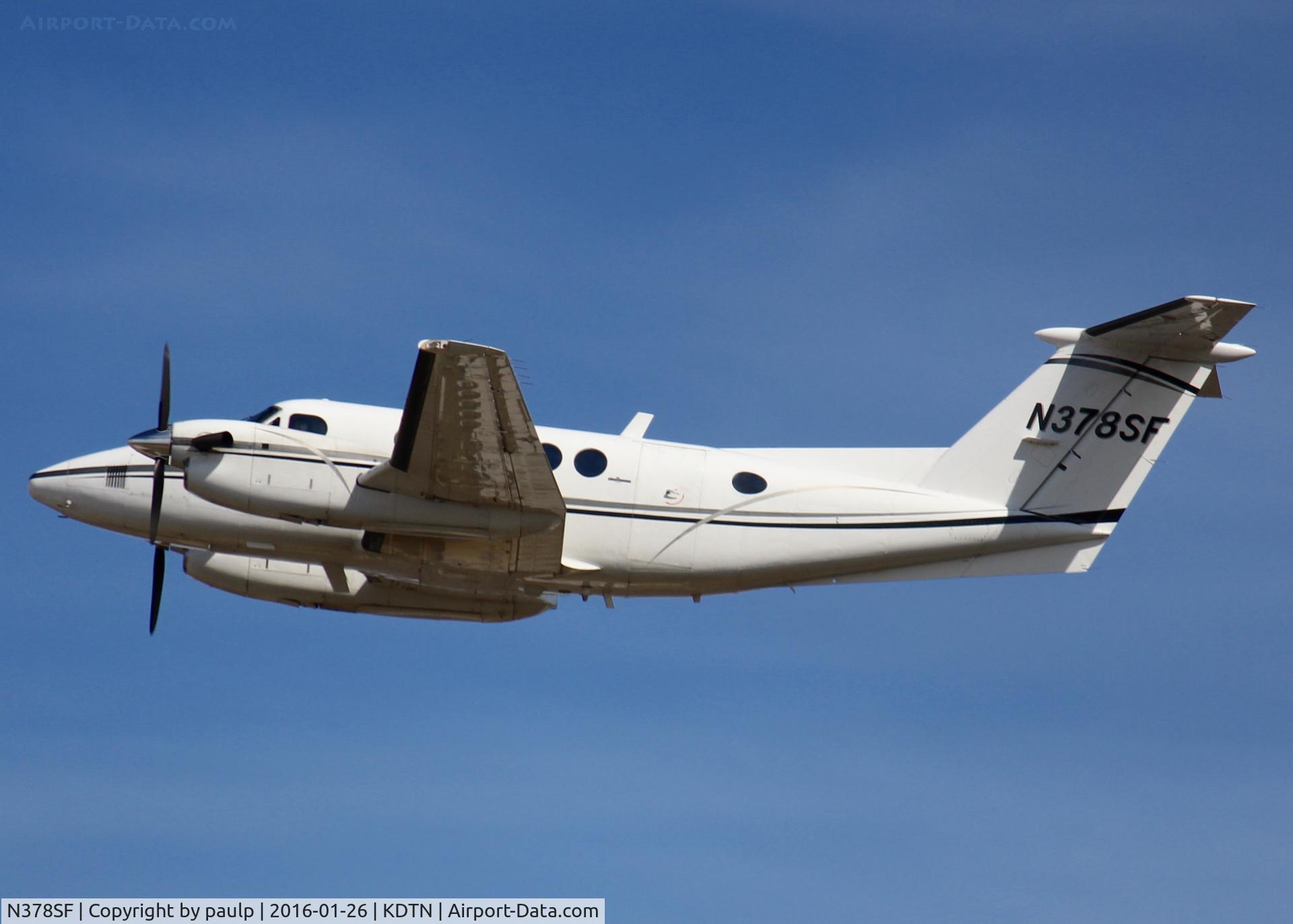 N378SF, 1978 Beech 200 Super King Air C/N BB-378, At Downtown Shreveport.