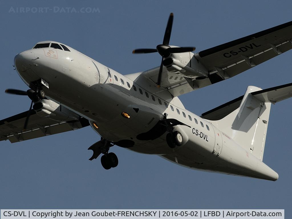 CS-DVL, 1992 ATR 42-320 C/N 333, CHALAIR 42 from Brest landing 23