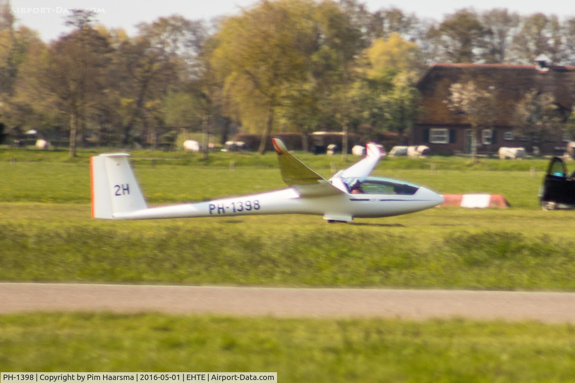 PH-1398, 2008 Dg Flugzeugbau LS8-T C/N 8523, Landed at EHTE
