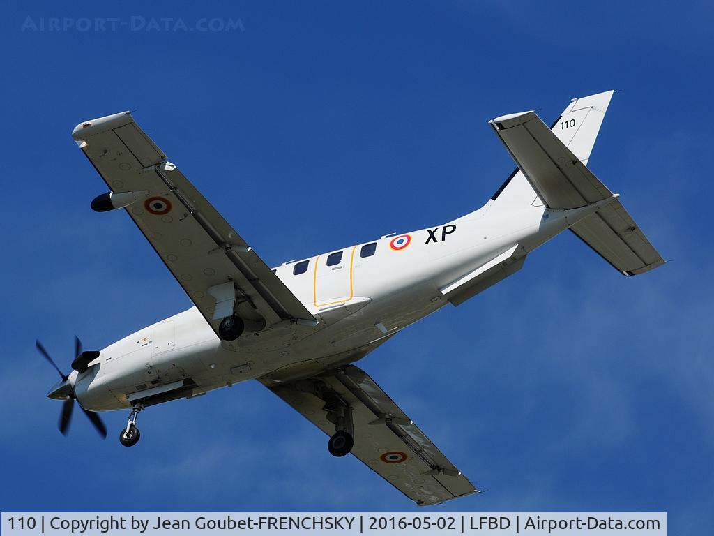 110, Socata TBM-700A C/N 110, COTAM landing 23