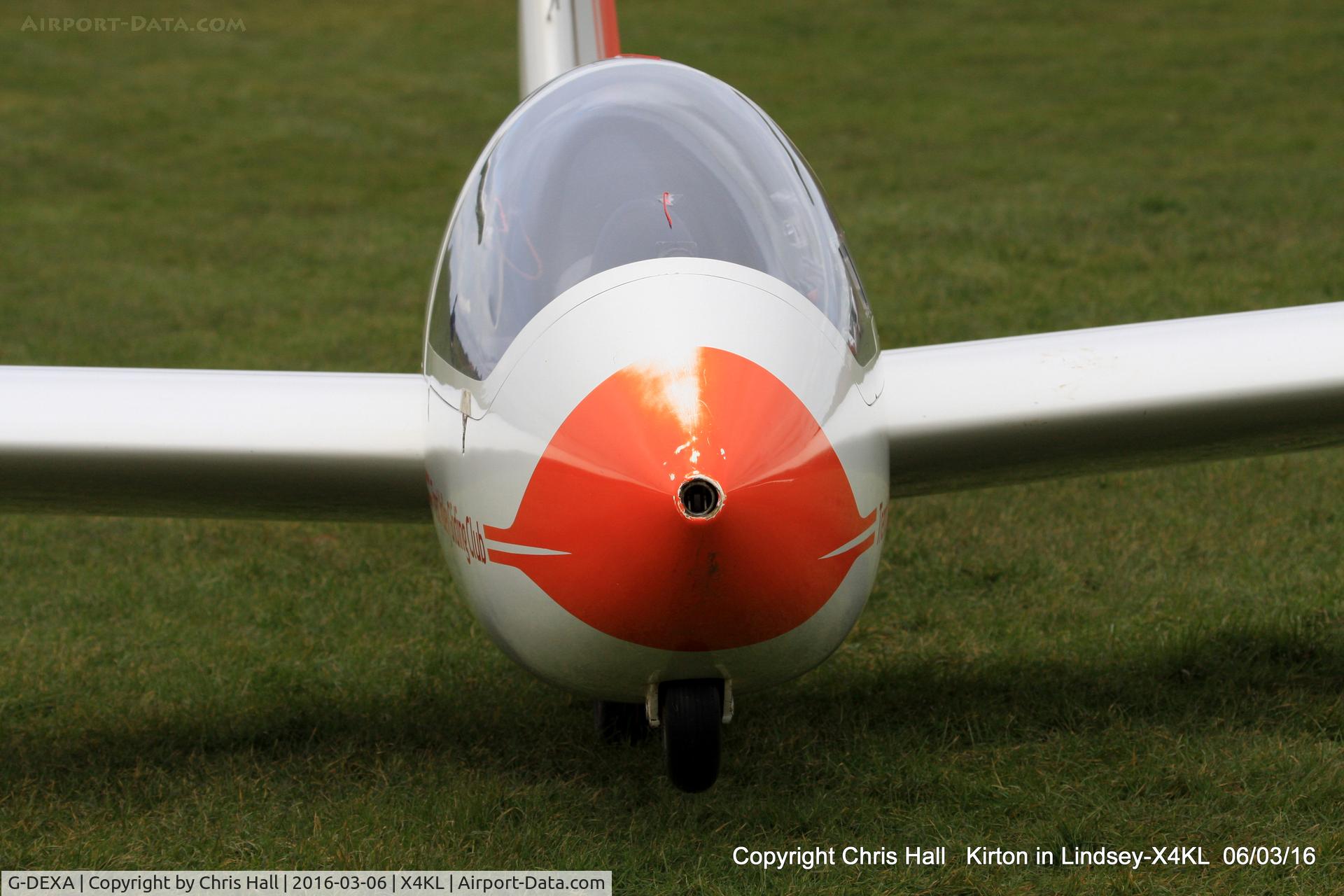 G-DEXA, 1984 Grob G-103A Viking TX1 C/N 33908-K-143, at Kirton in Lyndsey