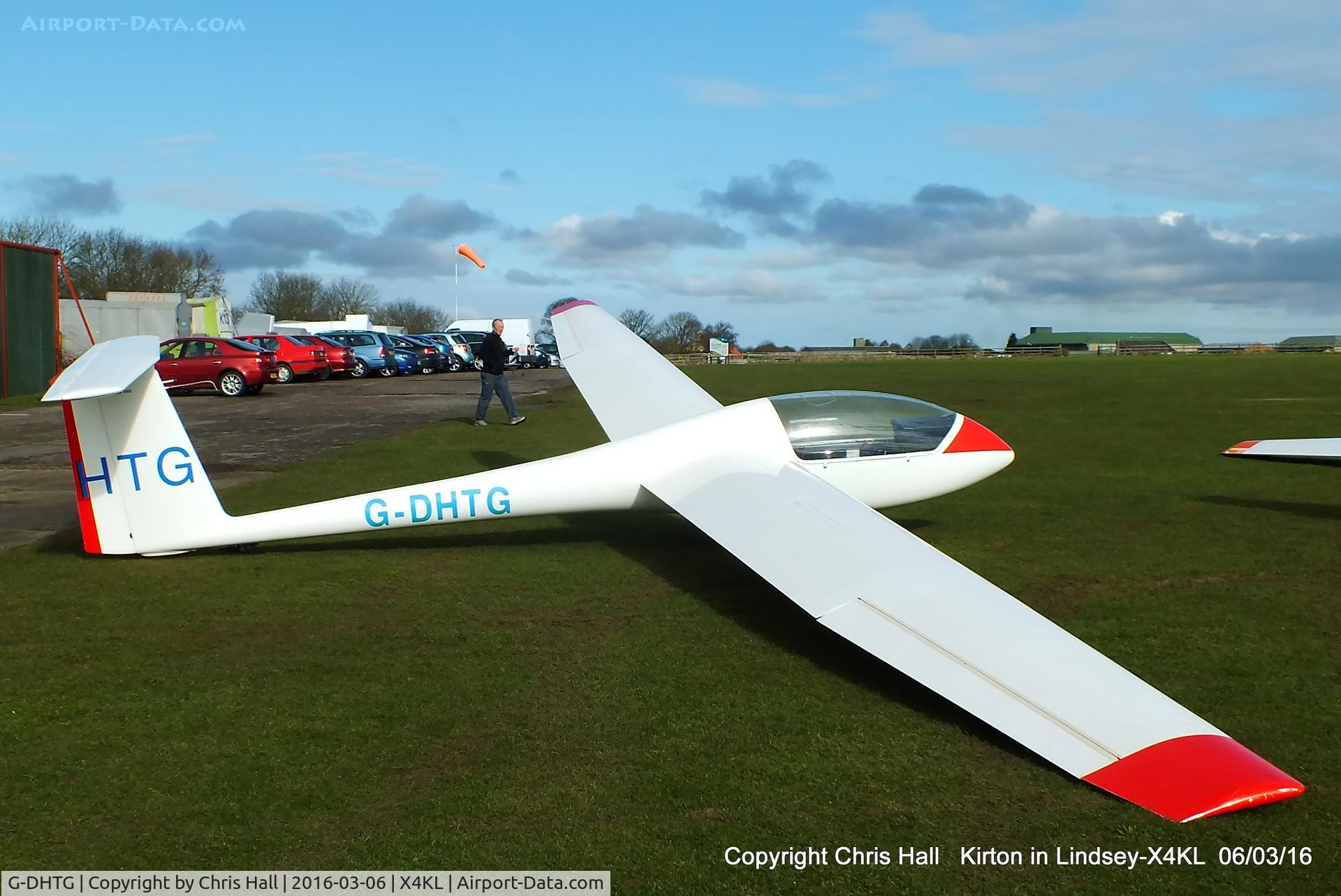 G-DHTG, 1977 Grob G-102 Astir CS C/N 1510, at Kirton in Lyndsey