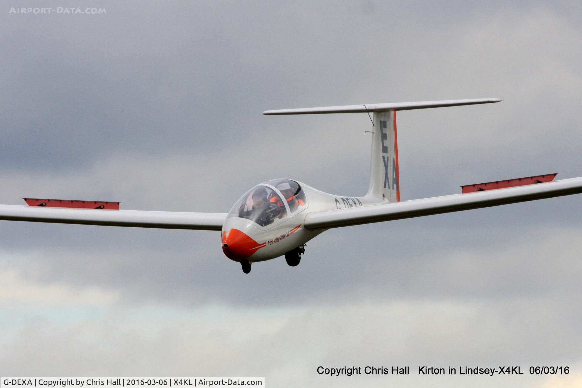 G-DEXA, 1984 Grob G-103A Viking TX1 C/N 33908-K-143, at Kirton in Lyndsey