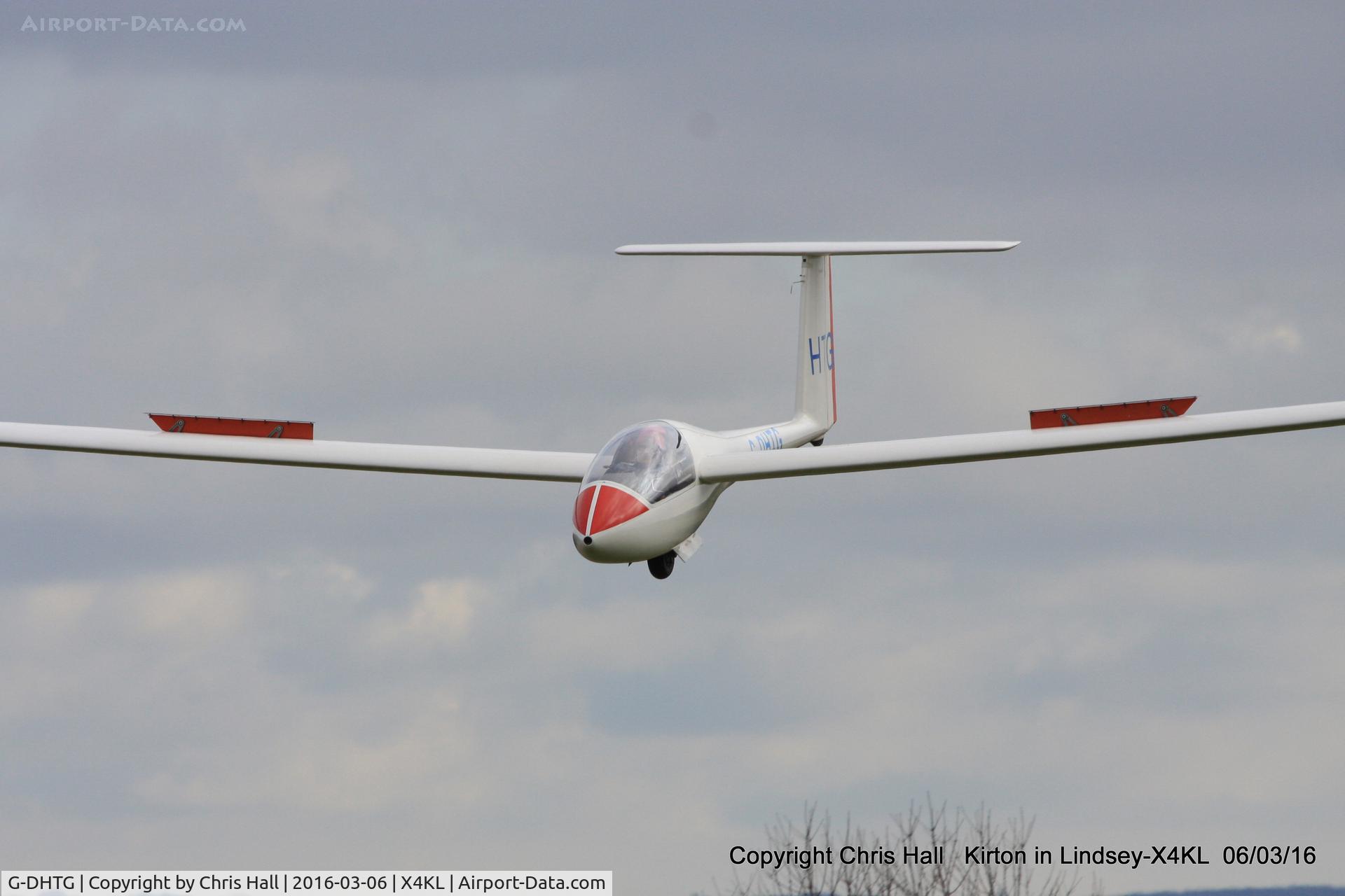 G-DHTG, 1977 Grob G-102 Astir CS C/N 1510, at Kirton in Lyndsey