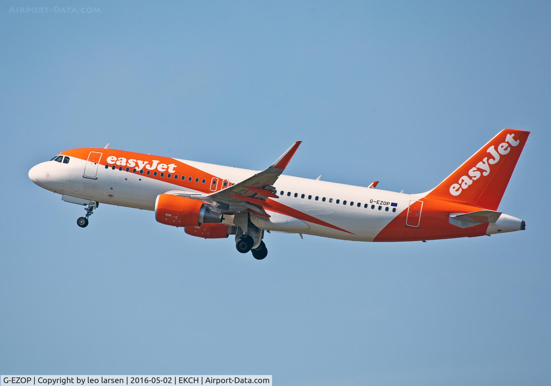 G-EZOP, 2015 Airbus A320-214 C/N 6633, Copenhagen 2.5.16