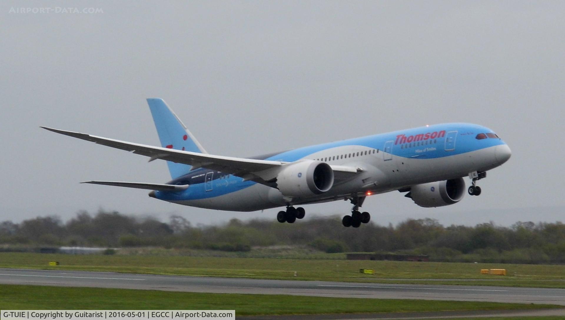 G-TUIE, 2014 Boeing 787-8 Dreamliner C/N 37227, At Manchester