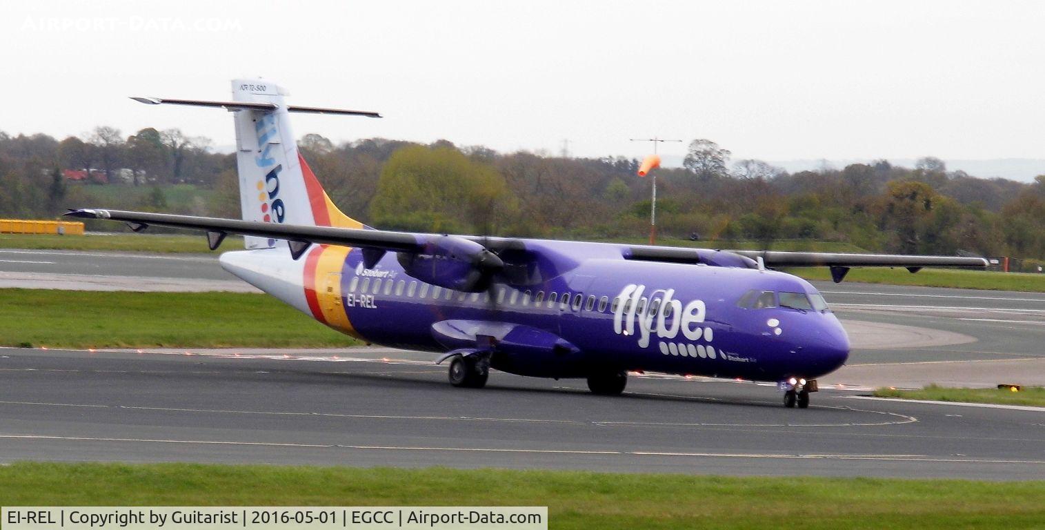 EI-REL, 2007 ATR 72-212A C/N 748, At Manchester