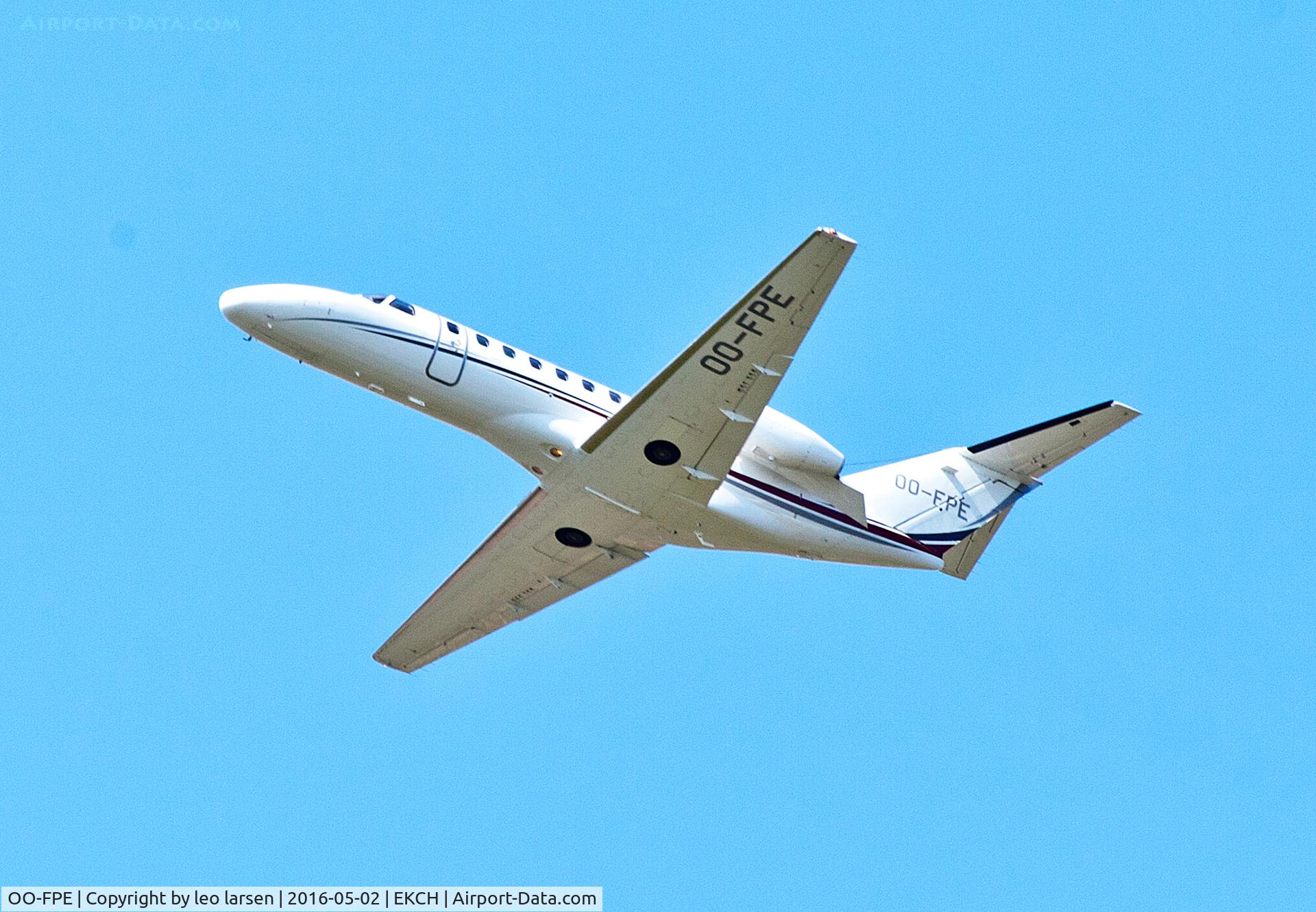 OO-FPE, 2007 Cessna 525B CitationJet CJ3 C/N 525B-0158, Copenhagen 2.5.16