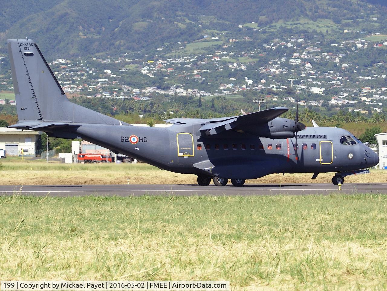 199, 2012 CASA CN-235-300M C/N C199, Landing on rwy 30