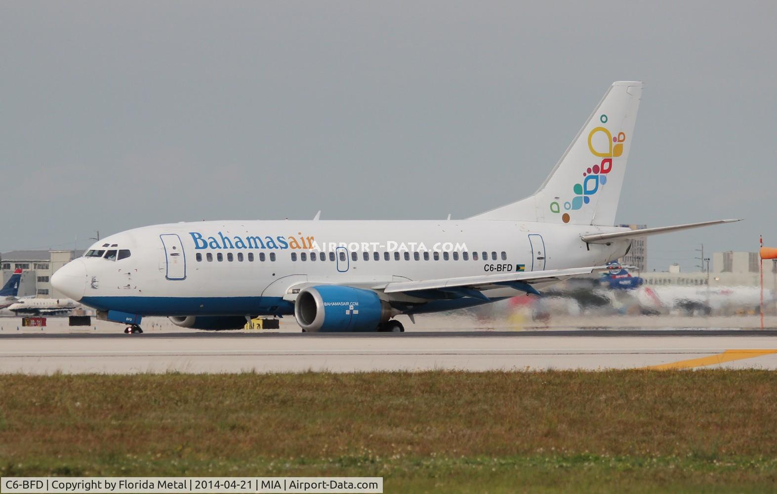 C6-BFD, 1993 Boeing 737-5H6 C/N 26448, Bahamas Air